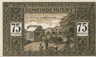 Német Birodalom/Weimari Köztársaság/Husby 1921. 50Pf(3x) + 75Pf(3x) összesen 6klf db, teljes sor T:I