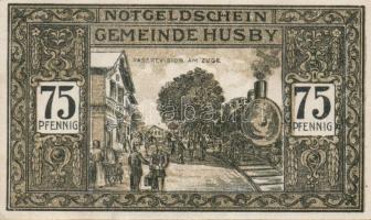 Német Birodalom/Weimari Köztársaság/Husby 1921. 50Pf(3x) + 75Pf(3x) összesen 6klf db, teljes sor T:I