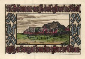 Német Birodalom/Weimari Köztársaság/ Norddorf 1921. 25Pf + 50Pf + 75Pf + 1M 4klf db, teljes sor T:I