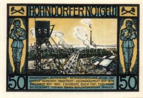 Német Birodalom/Weimari Köztársaság/ Hohndorf 1921. 50Pf(6x) 6klf db, teljes sor T:I