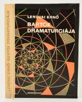 Lendvai Ernő: Bartók dramaturgiája. Bp.,1964., Zeneműkiadó. Kiadói félvászon-kötés, az elülső borító széle javított.