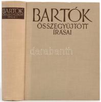 Bartók Béla összegyűjtött írásai I.  Közreadja Szőllősy András. Bp., 1966., Zeneműkiadó. Kiadói egés...