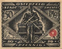 Német Birodalom/Weimari Köztársaság/ Osterfeld 1921. 50Pf(2x) + 75Pf + 100Pf + 150Pf(2x) összesen 6k...