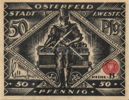 Német Birodalom/Weimari Köztársaság/ Osterfeld 1921. 50Pf(2x) + 75Pf + 100Pf + 150Pf(2x) összesen 6k...