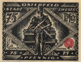 Német Birodalom/Weimari Köztársaság/ Osterfeld 1921. 50Pf(2x) + 75Pf + 100Pf + 150Pf(2x) összesen 6k...