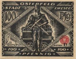 Német Birodalom/Weimari Köztársaság/ Osterfeld 1921. 50Pf(2x) + 75Pf + 100Pf + 150Pf(2x) összesen 6k...