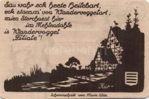 Német Birodalom/Weimari Köztársaság/ Nöschenrode 1921. 25Pf(2x) + 50Pf(2x) + 75Pf(2x) összesen 6klf ...