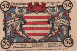 Német Birodalom/Weimari Köztársaság/ Nöschenrode 1921. 25Pf(2x) + 50Pf(2x) + 75Pf(2x) összesen 6klf ...