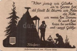 Német Birodalom/Weimari Köztársaság/ Nöschenrode 1921. 25Pf(2x) + 50Pf(2x) + 75Pf(2x) összesen 6klf ...