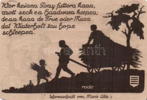 Német Birodalom/Weimari Köztársaság/ Nöschenrode 1921. 25Pf(2x) + 50Pf(2x) + 75Pf(2x) összesen 6klf ...