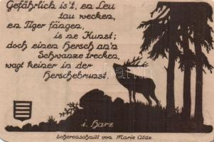 Német Birodalom/Weimari Köztársaság/ Nöschenrode 1921. 25Pf(2x) + 50Pf(2x) + 75Pf(2x) összesen 6klf ...