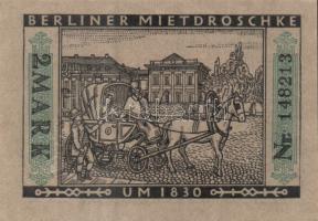 Német Birodalom/Weimari Köztársaság/ Berlin 1922. 2M(10x) 10klf db, teljes sor T:I