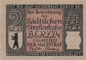 Német Birodalom/Weimari Köztársaság/ Berlin 1922. 2M(10x) 10klf db, teljes sor T:I