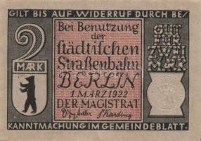 Német Birodalom/Weimari Köztársaság/ Berlin 1922. 2M(10x) 10klf db, teljes sor T:I