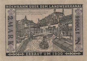 Német Birodalom/Weimari Köztársaság/ Berlin 1922. 2M(10x) 10klf db, teljes sor T:I