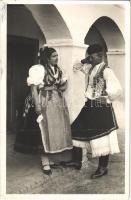 1939 Kapuvár, népviselet, folklór (fa)