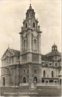1929 Zalaegerszeg, Ferenciek temploma. Kakas Ágoston kiadása (EK)