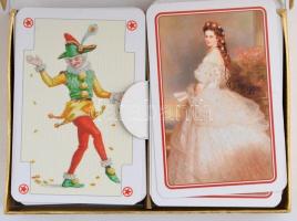 Piatnik kártya tétel, benne adóbélyegzős is, 12 pakli