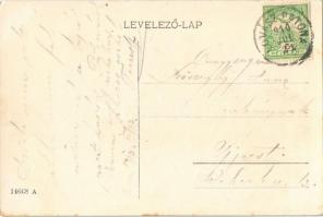 1910 Győr, Széchenyi tér, üzletek, Győri Lloyd, templom. 14668 A