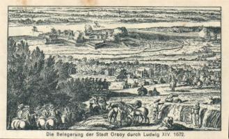 Német Birodalom/Weimari Köztársaság/ Orsoy 1921.  10Pf + 25Pf +  50Pf + 1M 4klf db, teljes sor T:I