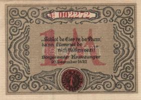 Német Birodalom/Weimari Köztársaság/ Dülmen 1921. 50Pf + 75Pf + 1M + 1,5M + 2M + 2,5M összesen 6klf ...