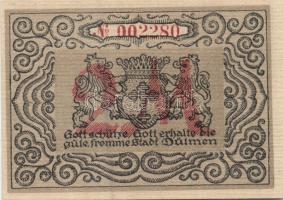 Német Birodalom/Weimari Köztársaság/ Dülmen 1921. 50Pf + 75Pf + 1M + 1,5M + 2M + 2,5M összesen 6klf ...