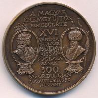 Lapis András (1942-) 1986. "Buda 1686 / A Magyar Éremgyűjtők Egyesülete XVI. Vándorgyűlése - Bu...