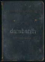 1942 Magyar Királyi Államvasutak (MÁV) félárú jegy váltására jogosító fényképes igazolvány kopott eg...