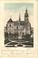 1904 Kassa, Kosice; székesegyház / Dom / cathedral (EK)