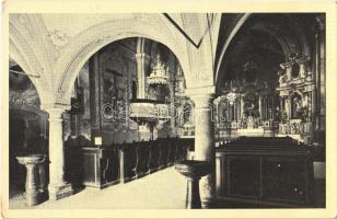 1941 Csáktornya, Cakovec;templom belső / zupna crkva iznutra / parish church interior + 1941 Csáktornya visszatért So. Stpl