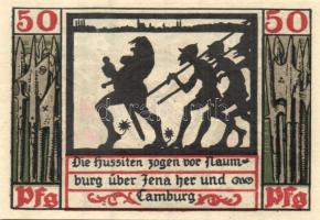 Német Birodalom/Weimari Köztársaság/ Naumburg 1920. 50Pf (12x) 12klf db, teljes sor T:I