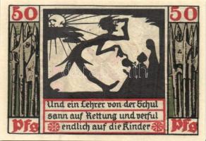 Német Birodalom/Weimari Köztársaság/ Naumburg 1920. 50Pf (12x) 12klf db, teljes sor T:I