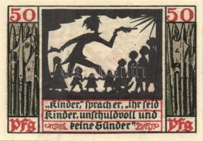 Német Birodalom/Weimari Köztársaság/ Naumburg 1920. 50Pf (12x) 12klf db, teljes sor T:I