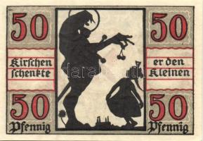 Német Birodalom/Weimari Köztársaság/ Naumburg 1920. 50Pf (12x) 12klf db, teljes sor T:I