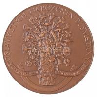 Csehszlovákia DN "Bedřich Smetana" kétoldalas Br emlékérem. Szign.:O. Spaniel (75mm) T:1,1...