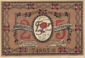 Német Birodalom/Weimari Köztársaság/ Frose 1921. 25Pf + 50Pf (4x) 5klf db, teljes sor T:I