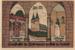 Német Birodalom/Weimari Köztársaság/ Frose 1921. 25Pf + 50Pf (4x) 5klf db, teljes sor T:I