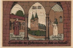 Német Birodalom/Weimari Köztársaság/ Frose 1921. 25Pf + 50Pf (4x) 5klf db, teljes sor T:I