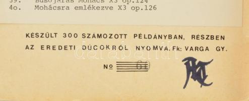 Bánsági András grafikái II. DEDIKÁLT! 60. számozott példány, 1 grafika hiányzik