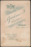 cca 1900-1910  Éder Győző/Viktor (1890-1980) katonai kadét, későbbi huszártisztnek és leánytestvérén...