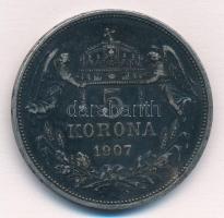 1907KB 5K Ag "Ferenc József" T:2,2- patina
Adamo K7