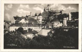 Trencsén, Trencín; vár, zsinagóga / Trenciansky hrad, Synagóga / castle, synagogue. Foto Tatra