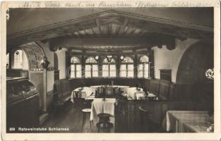 1927 Schliersee, Ratsweinstube / beer hall interior
