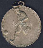 1930. "Budapesti Labdarúgók Alszövetésge-báró KRAY-serleg" fém díjérem. Szign.Huguenin T:2