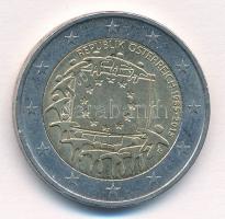 Ausztria 2015. 2E EU zászló 30 éves T:2 Austria 2015. 2 Euro 30 Years of EU Flag C:XF