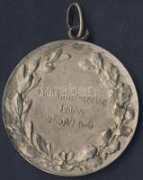1930. "Budapesti Labdarúgók Alszövetésge-báró KRAY-serleg" fém díjérem. Szign.Huguenin T:2