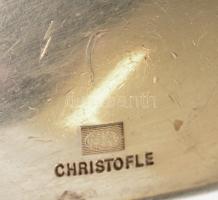 3 db Christofle kanál, jelzett, h: 17 és 20 cm