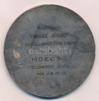 Reményi József (1887-1977) 1938. "Száll az Ének Szájról Szájra / Nagyságos Vadász József MÁV ál...