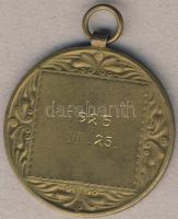 1925. "MLSZ" aranyozott Br díjérem T:2