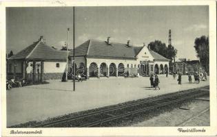 Zamárdi, Balatonzamárdi; vasútállomás